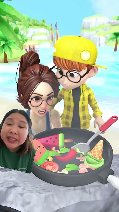 MOM WAS PLAYING WITH HER KIDS COOKING AND GETTING CHILI 🥲 | Skolastika Adriana #shorts