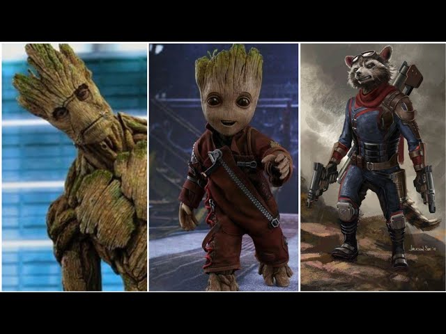 Groot and rocket full screen whatsapp status 60fps class=