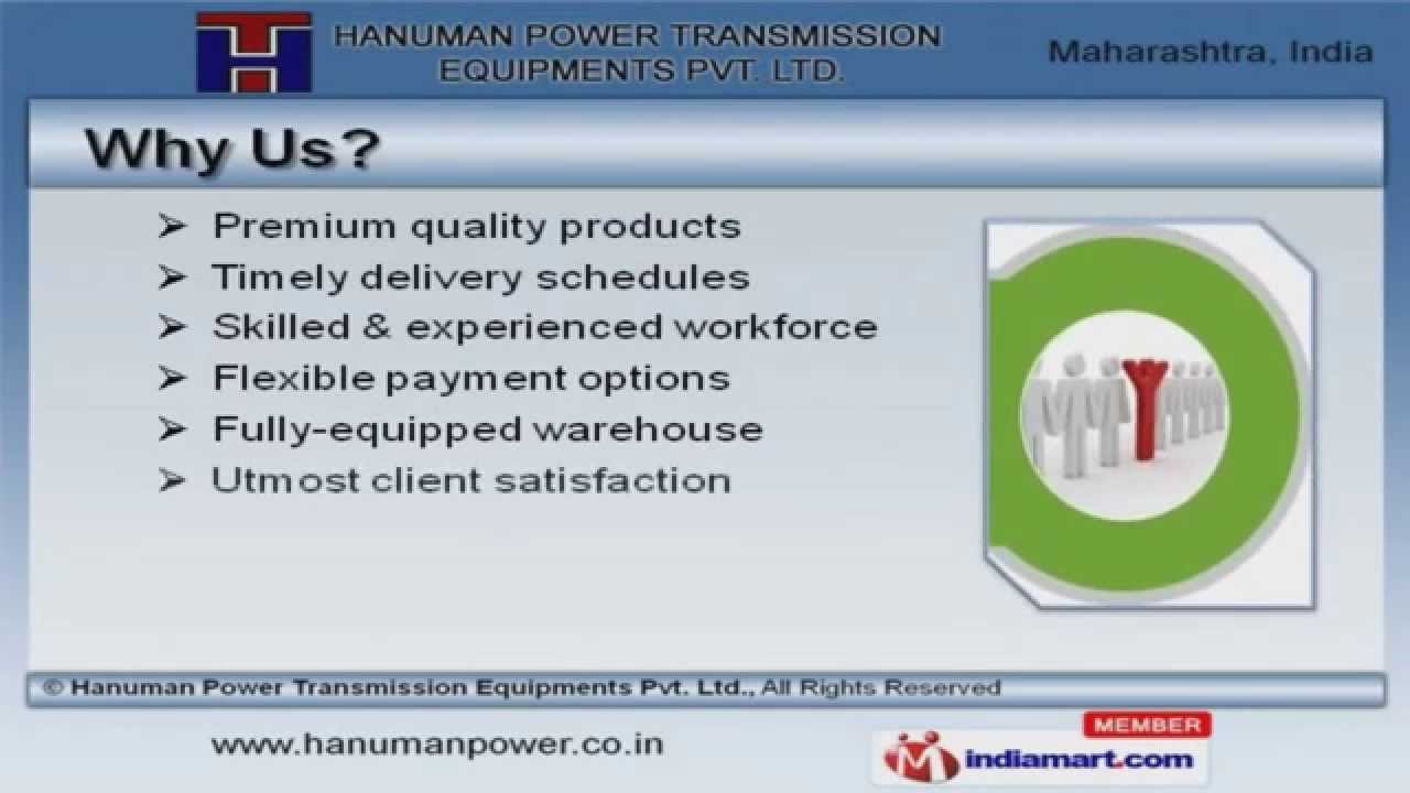 Power Transmission Equipment by Hanuman Power Transmission Equipments