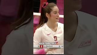 Julia tied her career-high with 21 kills 😤#stanford #volleyball #ncaavolleyball #stanfordcardinal