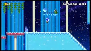 Playing Super Mario Maker 2 Levels