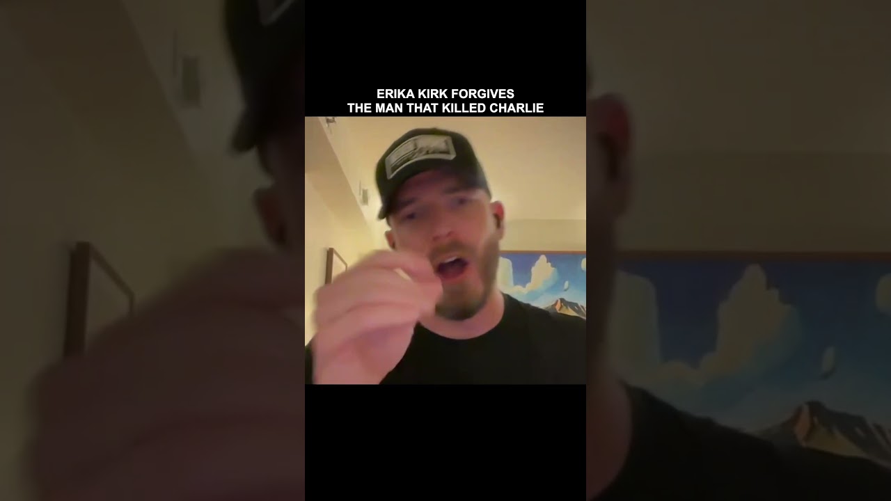 Erika Kirk said that she forgives the man who killed Charlie