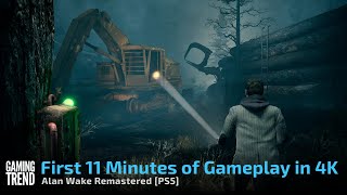 Alan Wake Remastered - First 11 Minutes of Gameplay in 4K - [PS5] [Gaming Trend]
