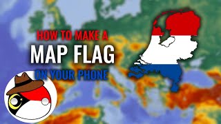 How to make aMap Flag on your phone