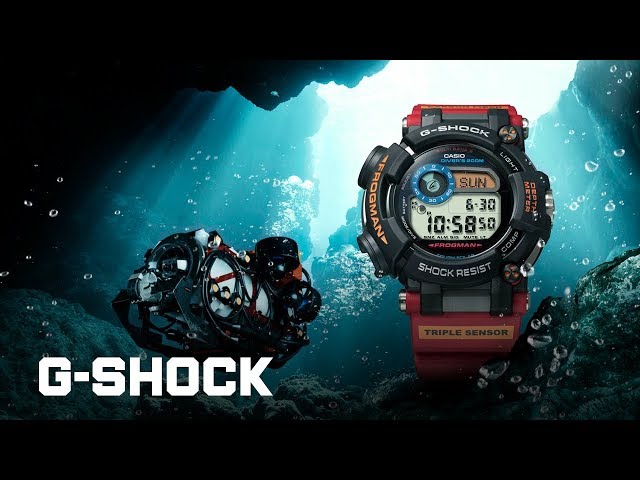 FROGMAN × 南極調査ROV コラボレーションモデル : CASIO G-SHOCK - YouTube