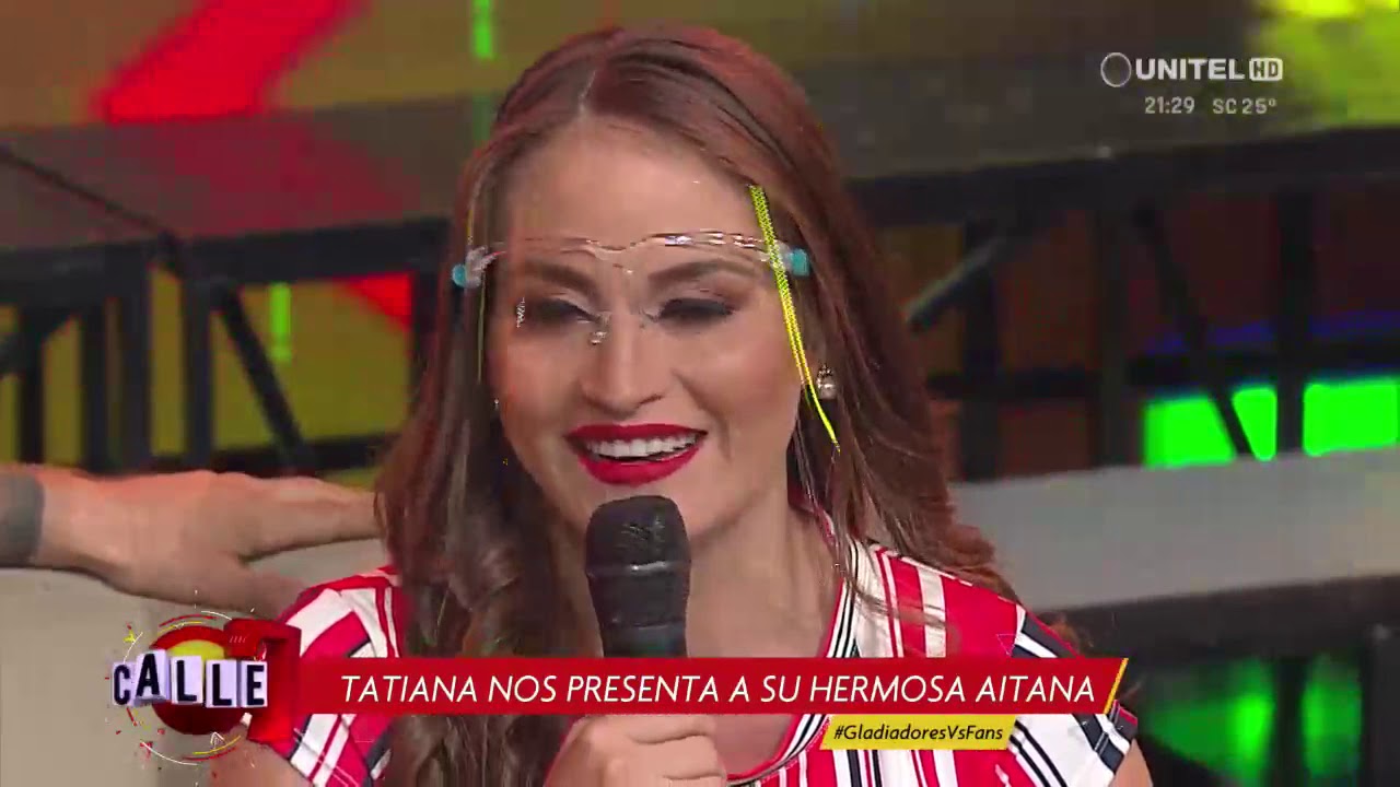 Tatiana visitó Calle 7 junto a Aitana, su bella hija