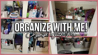 EXTREME Bathroom Organization \& Declutter! *Satisfying*