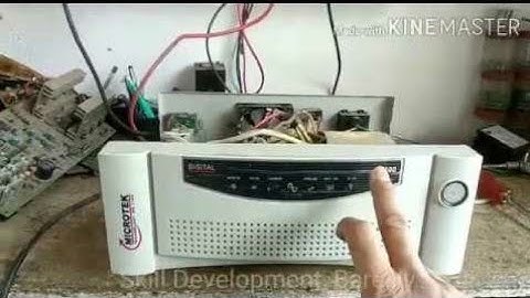 Microtek Inverter का Charging और Low Battery का Fault Repair करना हुआ बहुत ही आसान|Skill Development