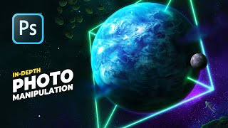 How to Create a Space Photoshop Composition | In-depth Photoshop Tutorial