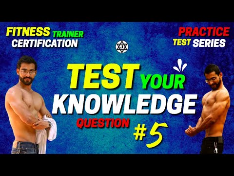 Question 5 || Fitness Trainer Certification Exam Questions || Practice Test Series