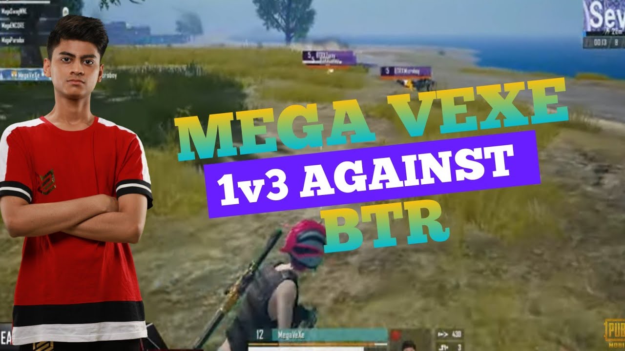 MEGA VEXE EPIC 1V3 CLUTCH AGAINST BTR | PMWL 2020 SUPER WEEKEND | MEGA VS BTR |