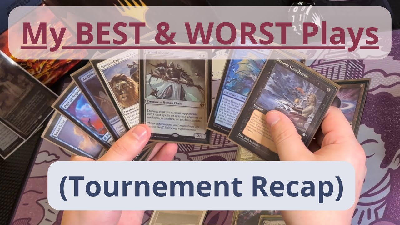 My Best and Worst CEDH plays. Ep. 1