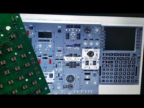 FMC pcb for Prosim737