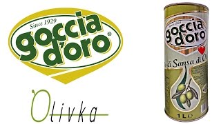 Видеообзор Оливкового Масла Sansa de Oliva, 1 литр в ж/б, ТМ "Goccia D'Oro" Видеообзор Оливкового Масла Sansa de Oliva, 1 литр в ж/б, ТМ "Goccia D'Oro"