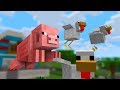 КАК ИГРАТЬ ЗА СВИНЬЮ В МАЙНКРАФТЕ, КРУТЫЕ ИСПЫТАНИЯ - MINECRAFT ПРЕВРАЩЕНИЯ В МОБОВ