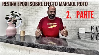 Cómo hacer efecto mármol con resina epoxi