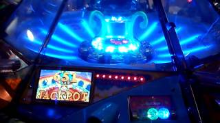 Fantastic Fever 3 - Blue Jackpot Win - medal/coin pusher