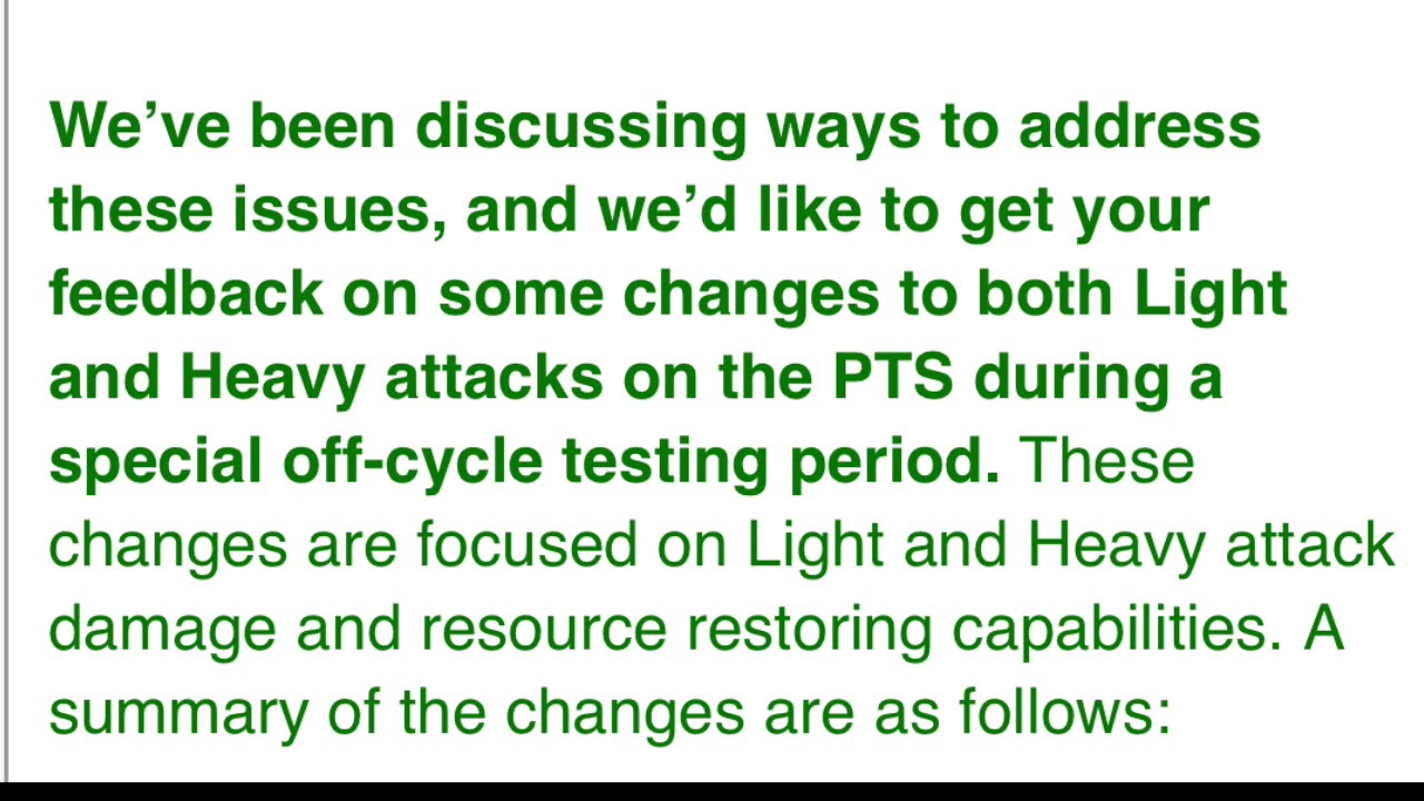 ESO Light & Heavy Attack Changes