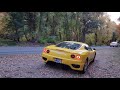 Driving My Ferrari 360 on Mill Creek Canyon Road in Utah