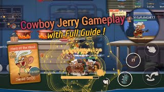 Tom and Jerry Chase (S2) - Cowboy Jerry Fun Gameplay + Full Guide Explained !