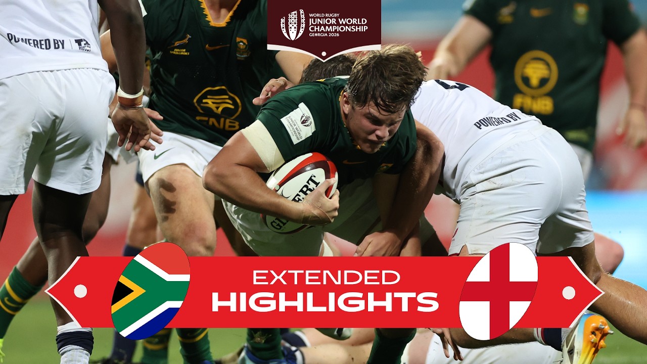 Beast mode activated đ¤ | South Africa v England | Junior World Championship | Extended Highlights