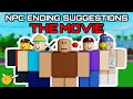 ALL NPCs are becoming smart ending suggestions! (FULL MOVIE) | Part 1 to 6 (+BONUS PART)