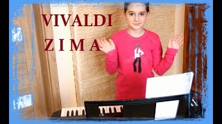 129 - Antonio Vivaldi - Zima - cover na keyboard Yamaha