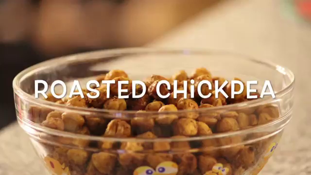 Recipe 11 Roasted Chickpea Crunchy bites Healthy Snacks YouTube