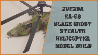 Reboxed Revell Weirdness - Zvezda Models KA-58 Black Ghost Stealth Helicopter Model