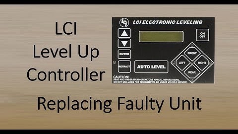 Lippert - LCI Auto Level Controller Replacement