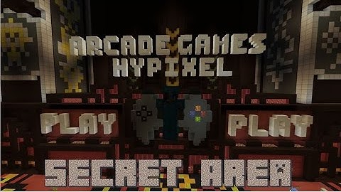 SECRET AREA in the Hypixel Arcade Lobby | Minecraft Hypixel Tips