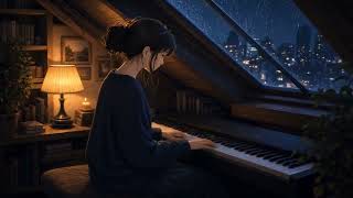 Rainy Night Piano Profile | 20 Minute Lofi with Soft Vocals screenshot 4
