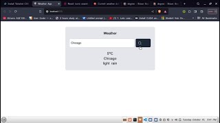 How To Make Weather App Using React JS 2024   and Tailwind | Weather API React Project Tutorial