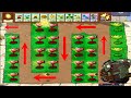 99 Fire Gatling Pea Team Vs. All Zombies Team - Plants Vs.Zombies Mod