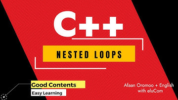 nested loops in C++ | part 15