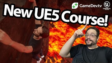 My new Unreal Engine 5 Course on GameDev.tv!