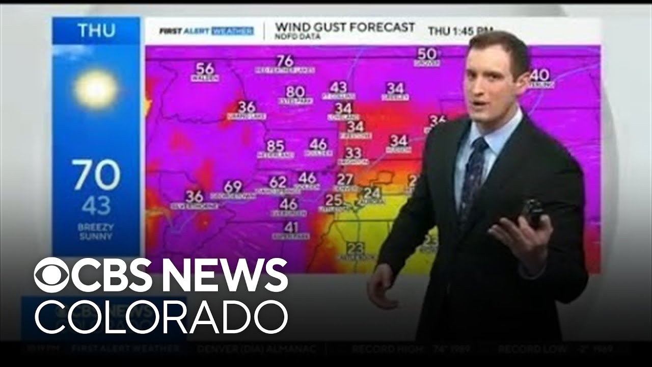 Warm temperatures in Denver, elevated fire weather across Colorado for the week ahead