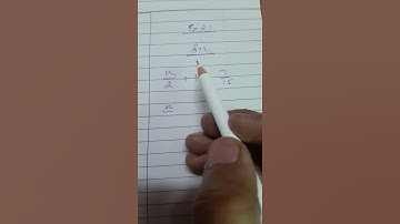 Exercise 2.1 Q12 X/2 + 1 = 7/15 | Linear equations in one variable | एक चर वाले रैखिक समीकरण | 8th