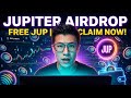 Jupiter Airdrop 2026 — How to Claim Free $JUP Tokens on Solana (Full Guide) 🪐
