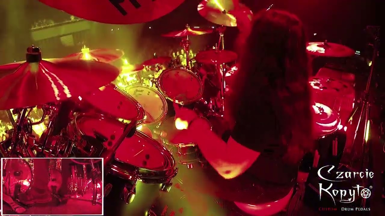 Czarcie Kopyto drum cam - Chris Dovas  @TESTAMENT 3 Days of Darkness 08.12.2024 Berlin.