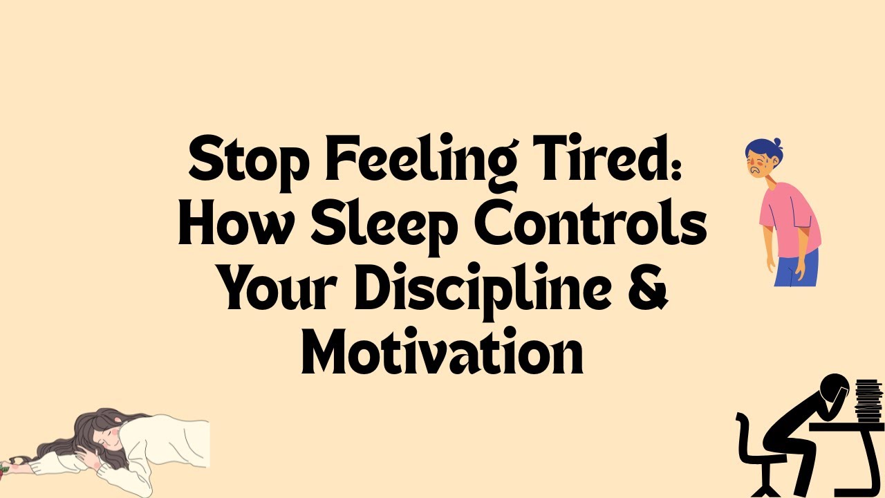 Why You Lose Motivation: The Sleep Science No One Told You About
