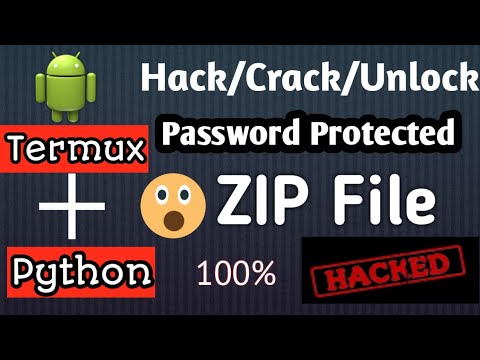 How to hack password protected ZIP file  Crack encrypted ZIP Archive in Android