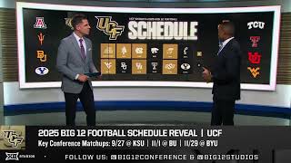 UCF Knights 2025 Big 12 Football Schedule Release | Inside the 12