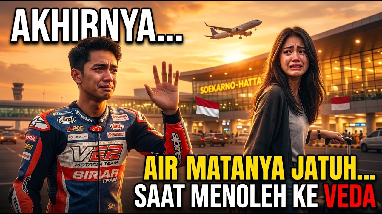 Sedih Banget! Pacar Veda Ega ke Indonesia, Tapi Pulang Sambil Menangis?