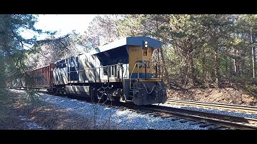 CSX L826-14 with CSX YN3 5403 ES40DC