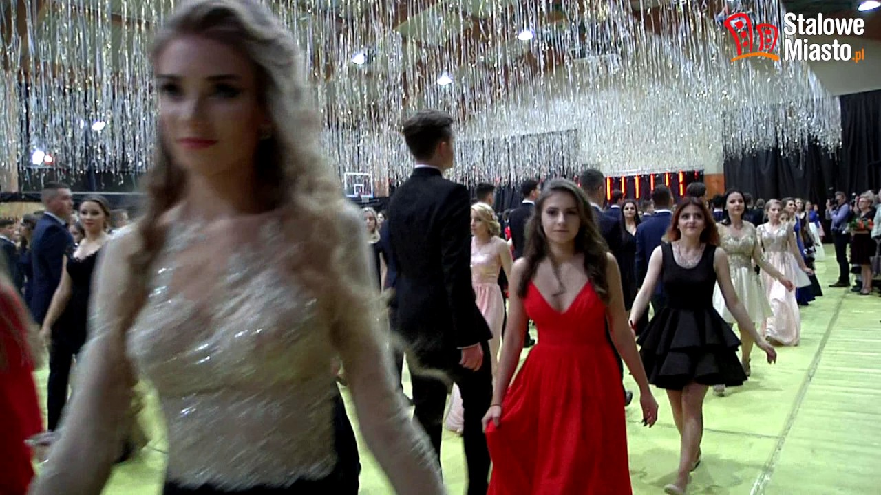 Studniówka w  LO im. KEN w Stalowej Woli 14 stycznia 2017 r.