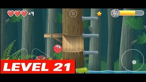 Red Ball 4 Level 21 Walkthrough Playthrough Video 100% Achievements