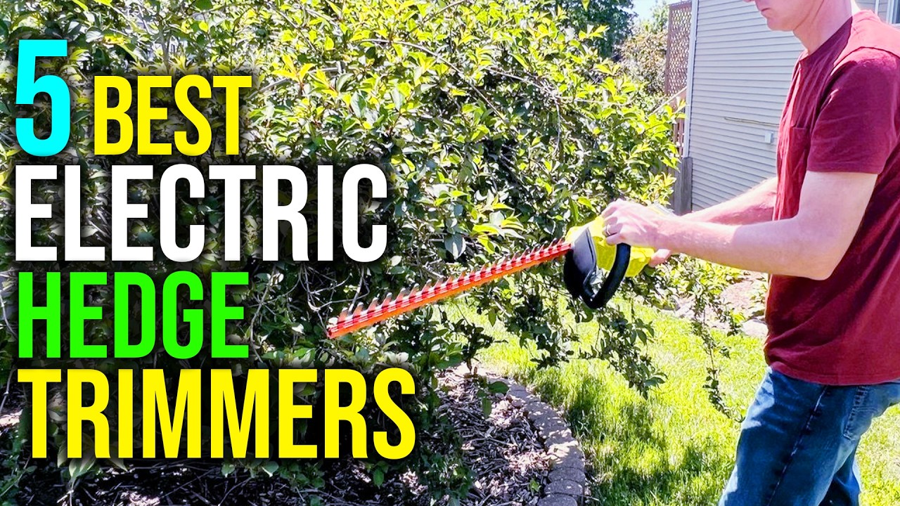 ✅Top 5: Best Electric Hedge Trimmers in 2025 - The Best Electric Hedge Trimmers [Reviews]