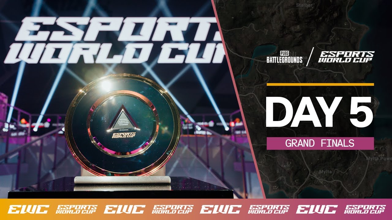 EWC PUBG - Day 5 - Grand Finals // Round 1