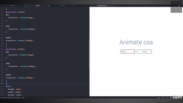 Animate css without library pure HTML CSS & JS | Script Src